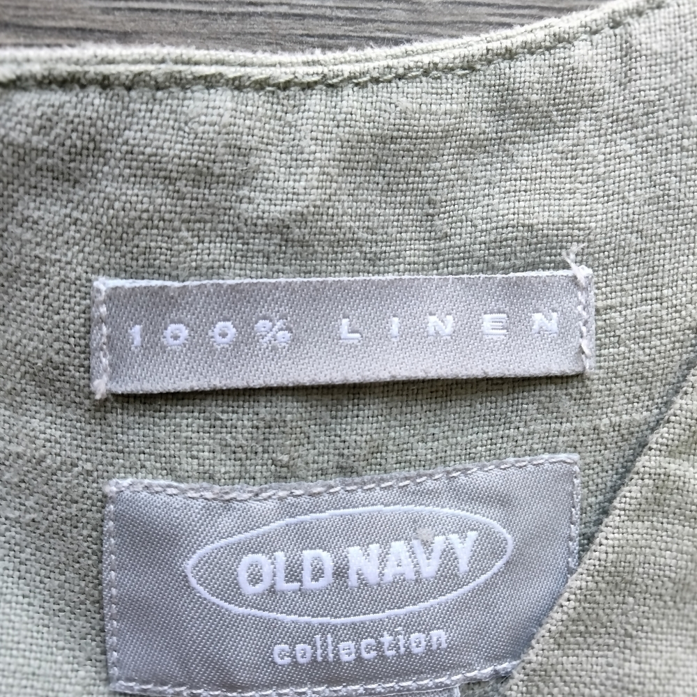 Old Navy Tan Olive Maxi Dress - Picture 9 of 12